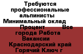 Требуются профессиональные альпинисты. › Минимальный оклад ­ 90 000 › Процент ­ 20 - Все города Работа » Вакансии   . Краснодарский край,Горячий Ключ г.